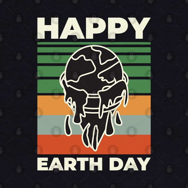 Vintage Happy Earth Day by crissbahari